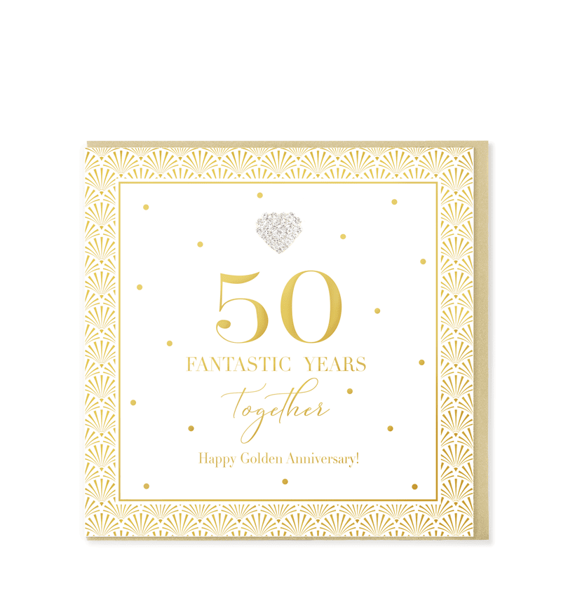 Hearts Design 50 Fantastic Years Together