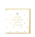 Hearts Designs Mad Dots Happy Ever After Wedding Greetings Card