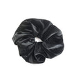 HH0137 Velvet Scrunchie Black Large