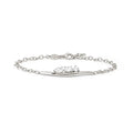 MY REBEL ART BRACELET WHITE CZ