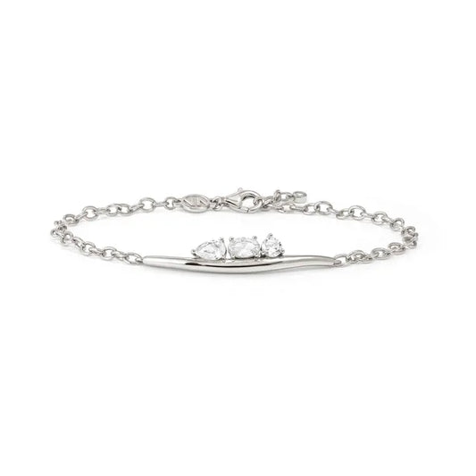 MY REBEL ART BRACELET WHITE CZ
