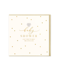 Hearts Designs Baby Shower Greetings Card