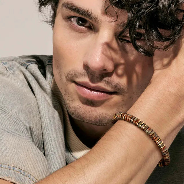 Nomination INSTINCTSTYLE INFINITY BRACELET, YELLOW PVD, COLOURED STONES 027937/101