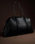 Katie Loxton Madison Shoulder Tote Bag Black Distressed