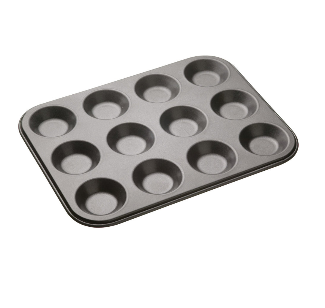 MasterClass Non Stick Shallow Pan 12 Hole