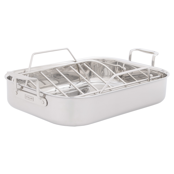 Stellar Tri-Ply Roaster & Rack 35 CM x 25CM