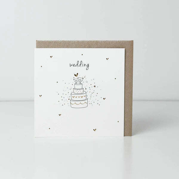 Belly Button Designs Wedding Greetings Card