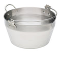 KitchenCraft Home Made Stainless Steel Maslin Pan With Handle 9L