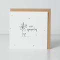 Belly Button Designs With Sympathy Greetings Card
