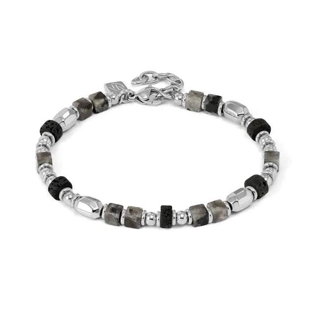 Nomination INSTINCTSTYLE INFINITY BRACELET, COLOURED BLOCK STONES 027936/094