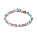 Nomination INSTINCTSTYLE INFINITY STEEL BRACELET, COLOURED STONES 027936/098