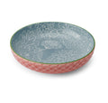 Mikasa Bowl Stoneware Leaf & Geometric 21cm