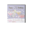 Belly Button Designs 21st Birthday Card