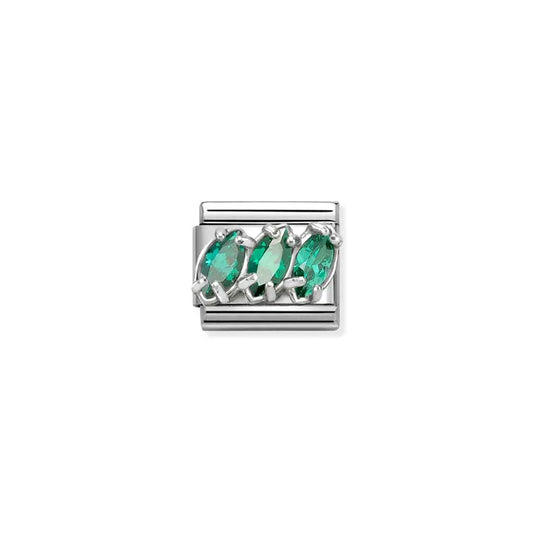 Nomination GREEN Trilogy Silver 925 - 330329/23