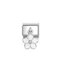 Nomination WHITE Flower Dangle - Silver 925 - 331805/22