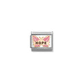 Nomination 9k Rose Gold Fuchsia Butterfly HOPE - 430202/50