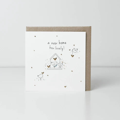 Belly Button Designs A New Home How Lovely Greetings Card