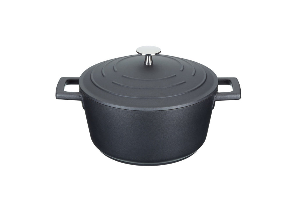 MasterClass Cast Aluminium Casserole Dish Black 2.5L