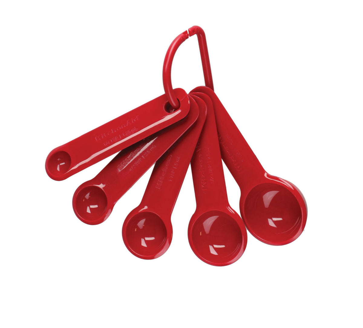 KitchenAid Measuring Spoon Empire Red 5 Piece