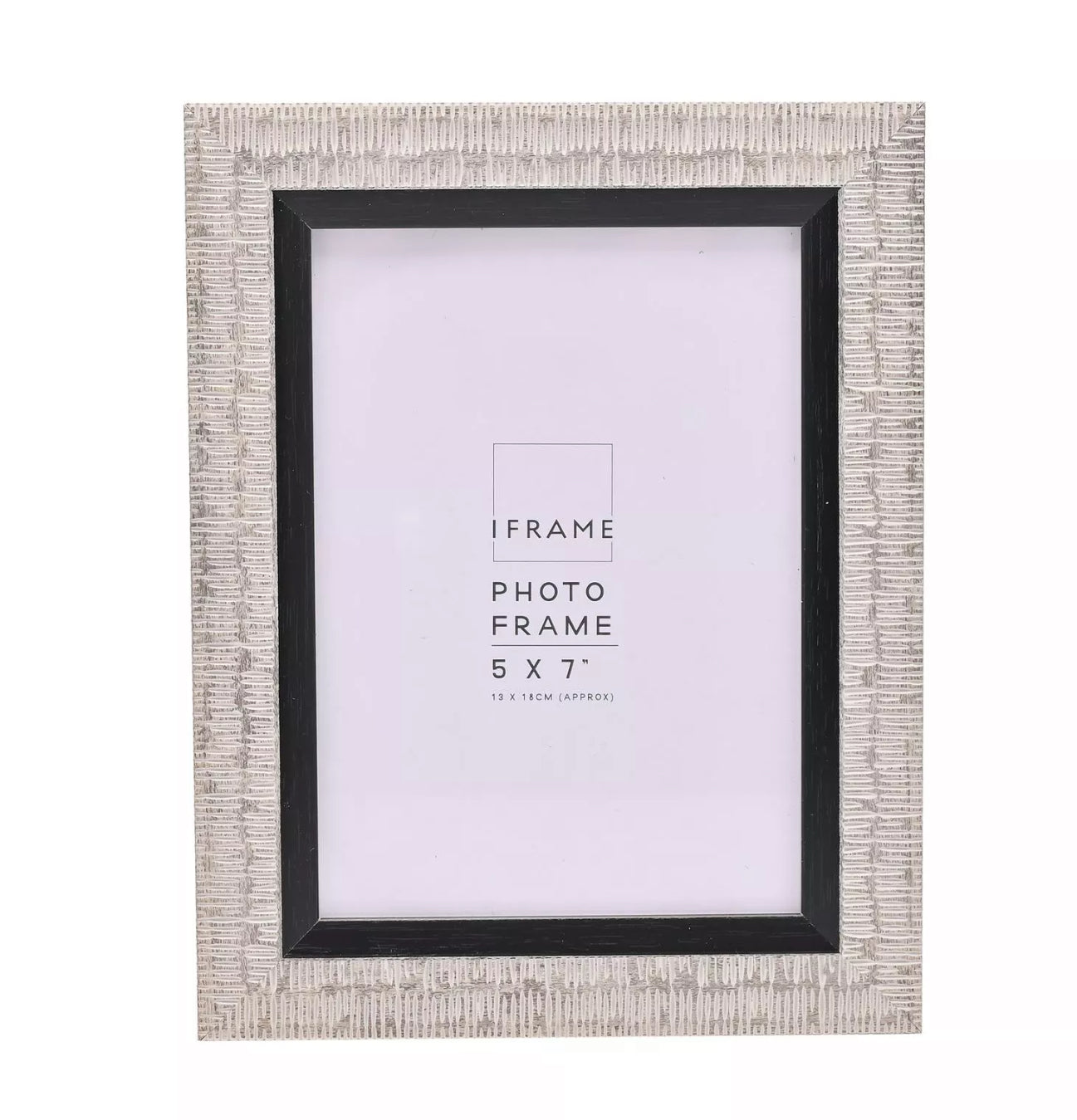 iFrame Grey Finish Frame 5" x 7"