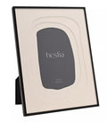 Hestia Black Aluminium Photo Frame Layered Mount 4" x 6"