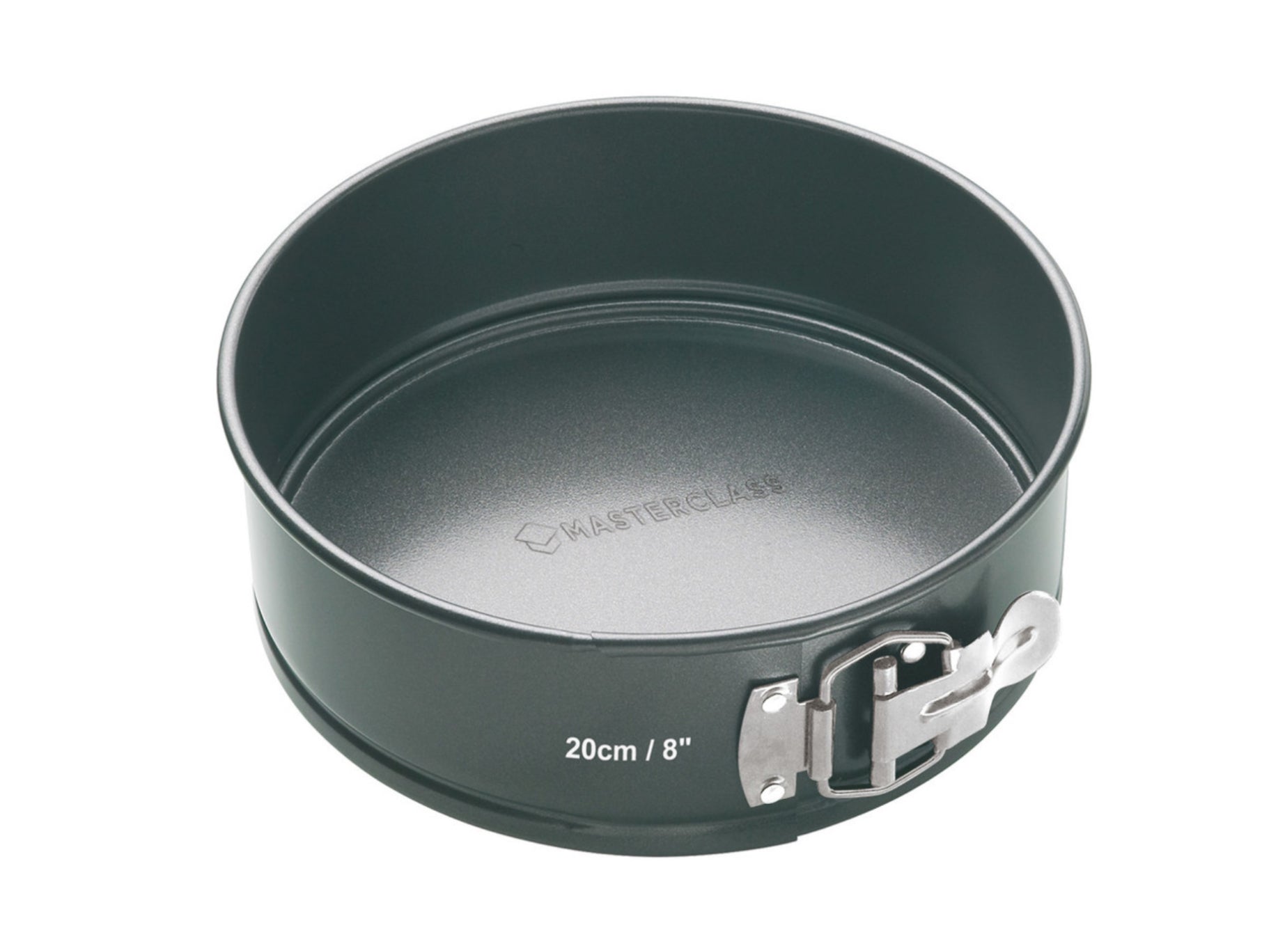 MasterClass Non-Stick Round Spring Form Loose Base Cake Pan 20cm