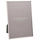 Impressions Oblong Silverplated Slim Plain A4 Size Photo Frame