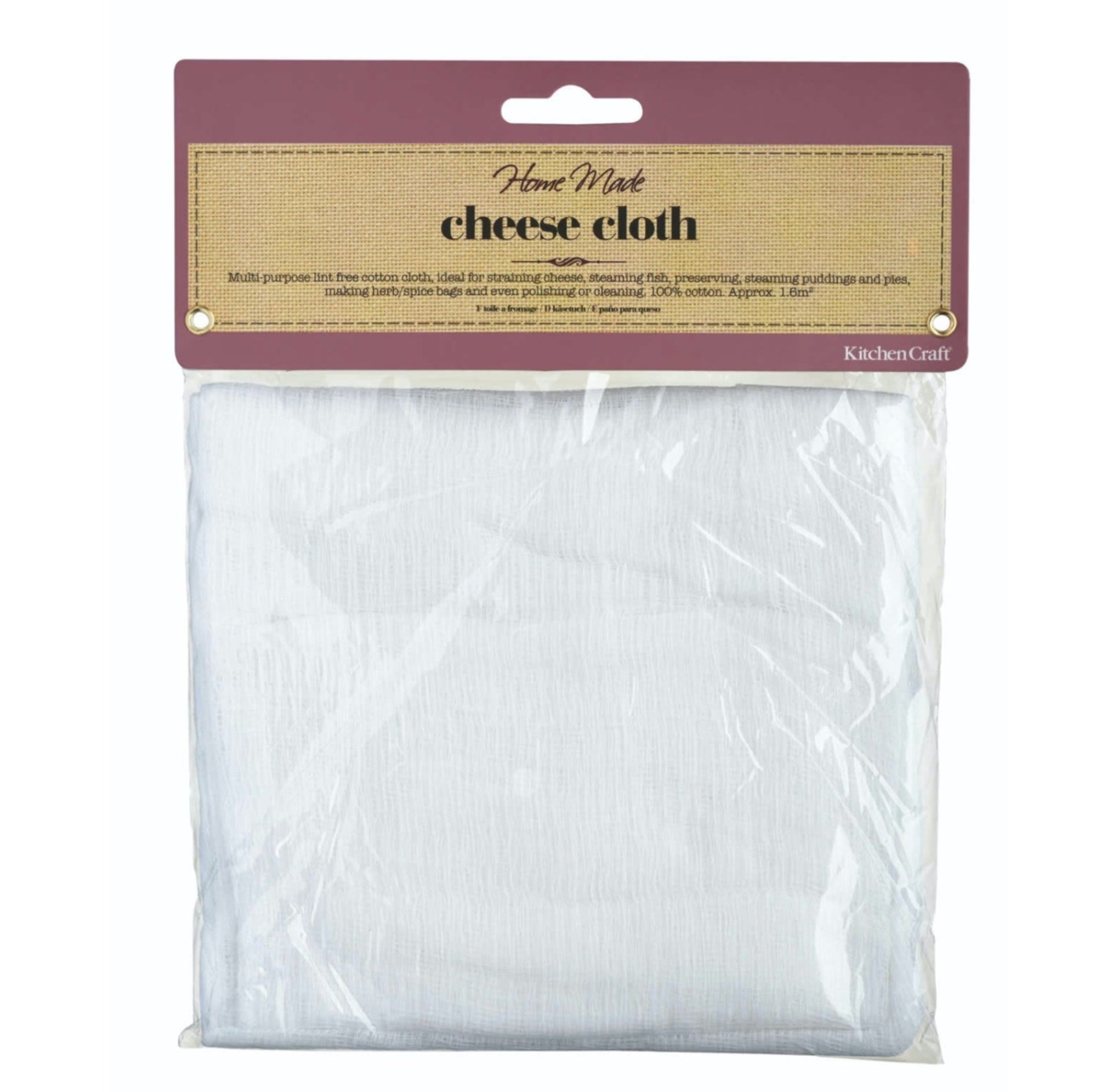 KitchenCraft Home Made Cheese Cloth