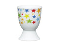 KitchenCraft Brights Stars Porcelain Egg Cup