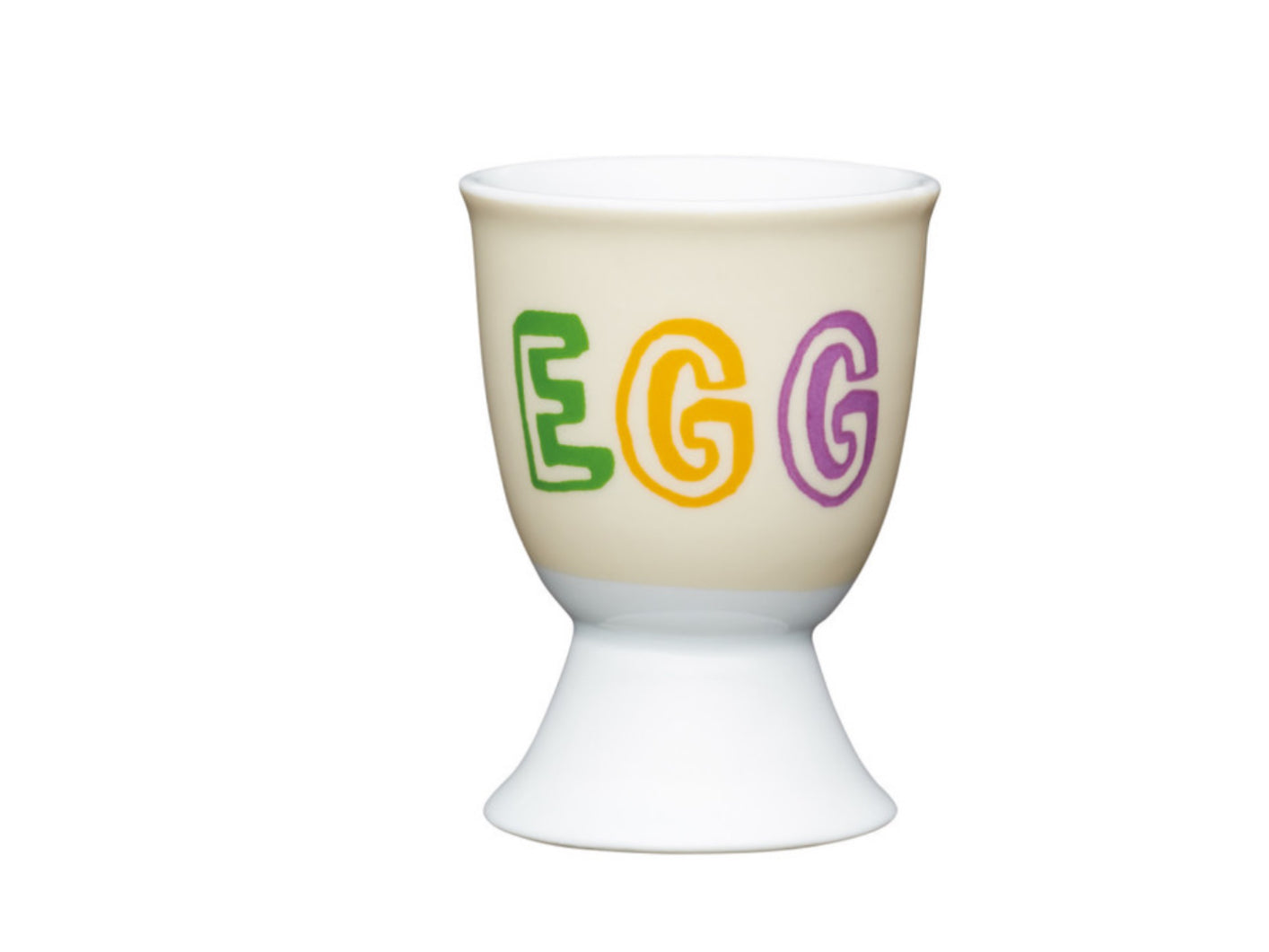 KitchenCraft Children's Dippy Egg Porcelain Egg Cup