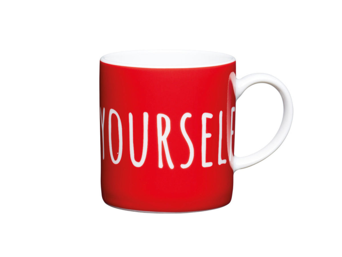 KitchenCraft Espresso Mug procelain Espresso Yourself 80ml