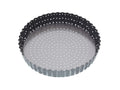 MasterClass Crusty Bake Non-Stick Fluted Round Quiche Tin, 23cm