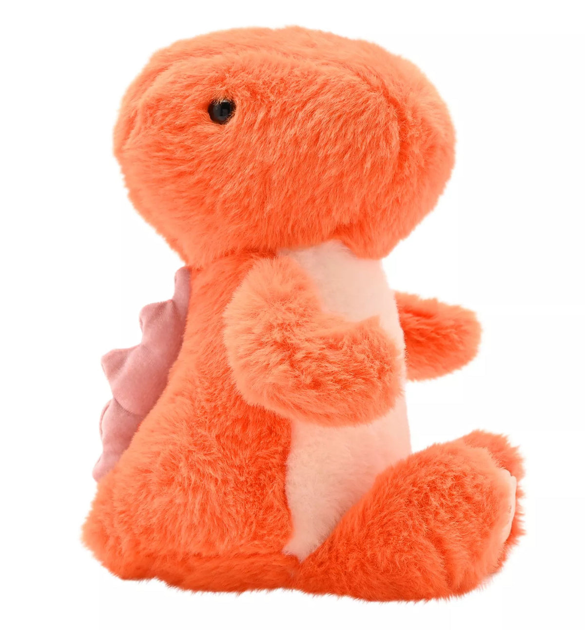 Softies Daphne The Plush Sitting Orange Dinosaur
