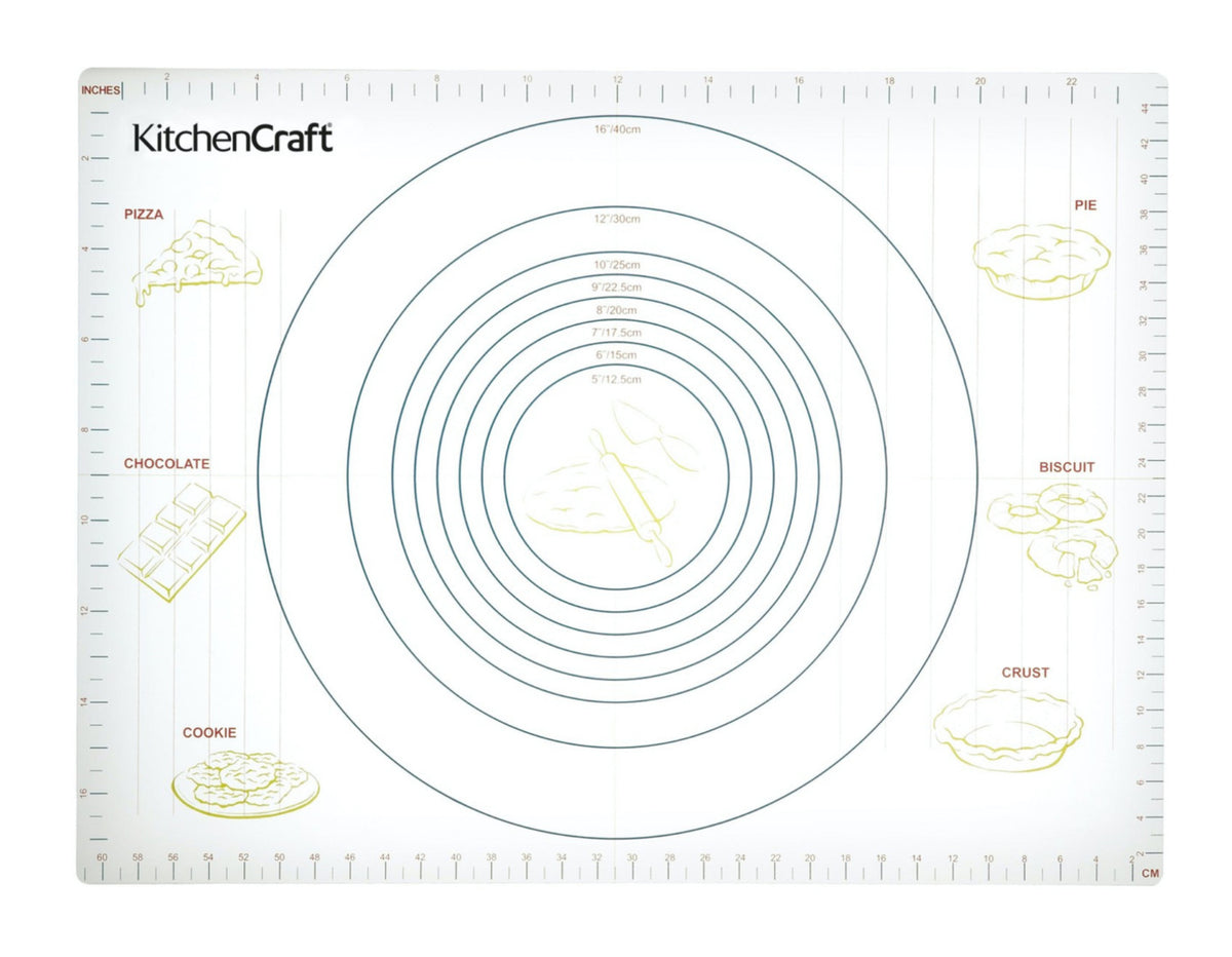 KitchenCraft Pastry Mat Non Stick 45 x 61cm