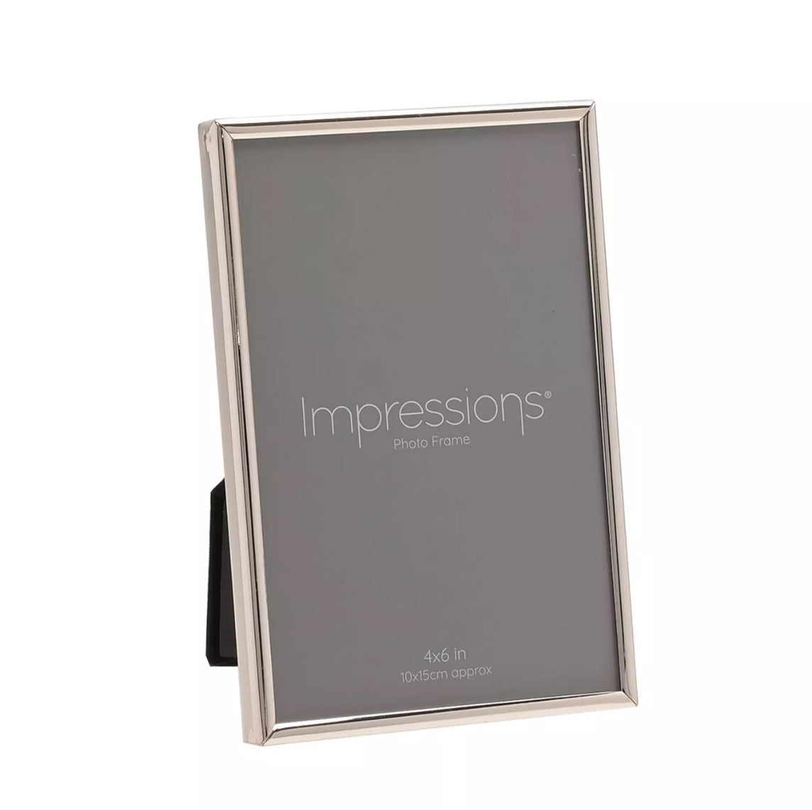 Silverplated Oblong Thin Frame 4x6