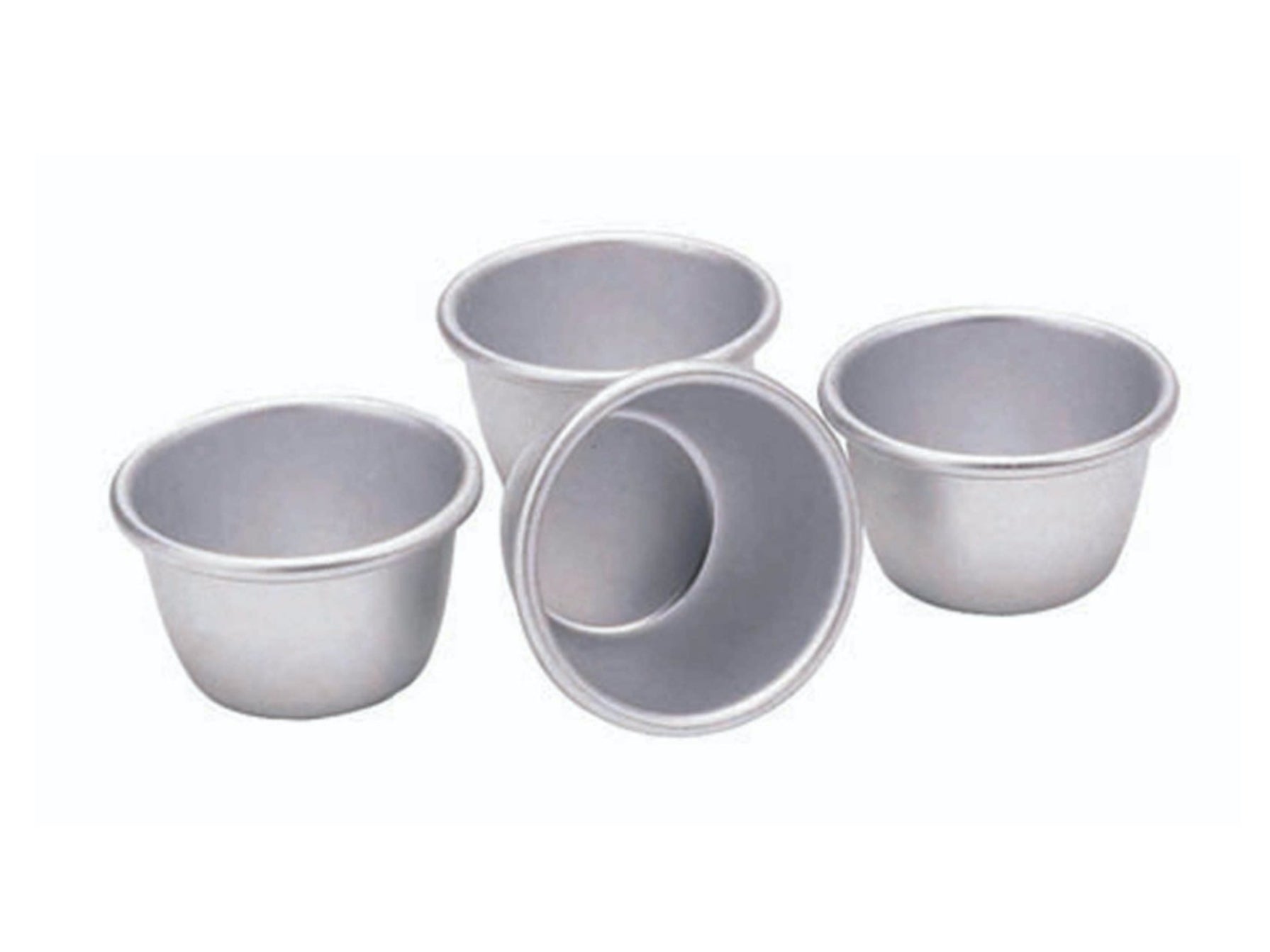 KitchenCraft Pudding Moulds Mini Set of 2 7.5cm