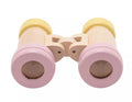 Bambino Wooden Binoculars : Pink