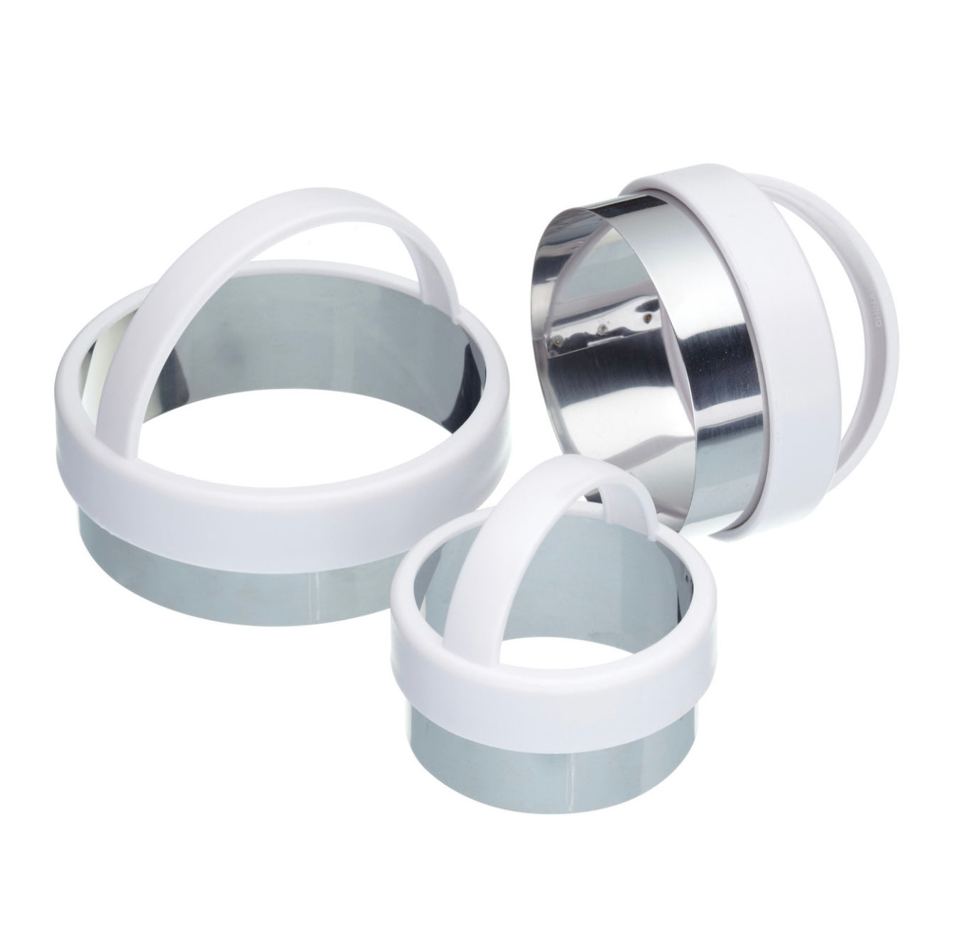 KitchenCraft Pastry Cutters Plain Set of 3