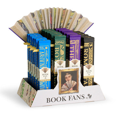 If Folding paper Book Fan Around The World