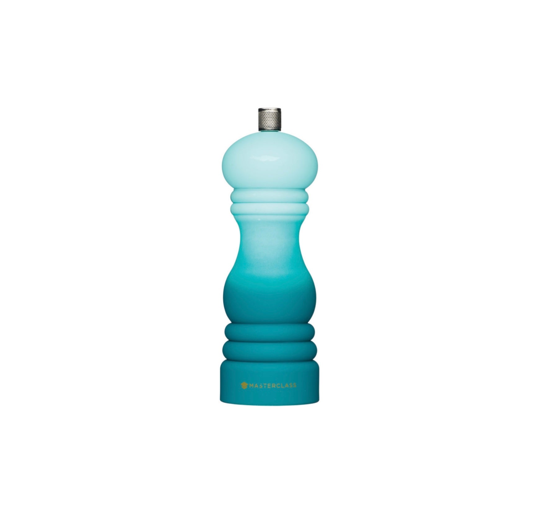 MasterClass Salt or Pepper Mill Soft Touch Ombre Green 17cm