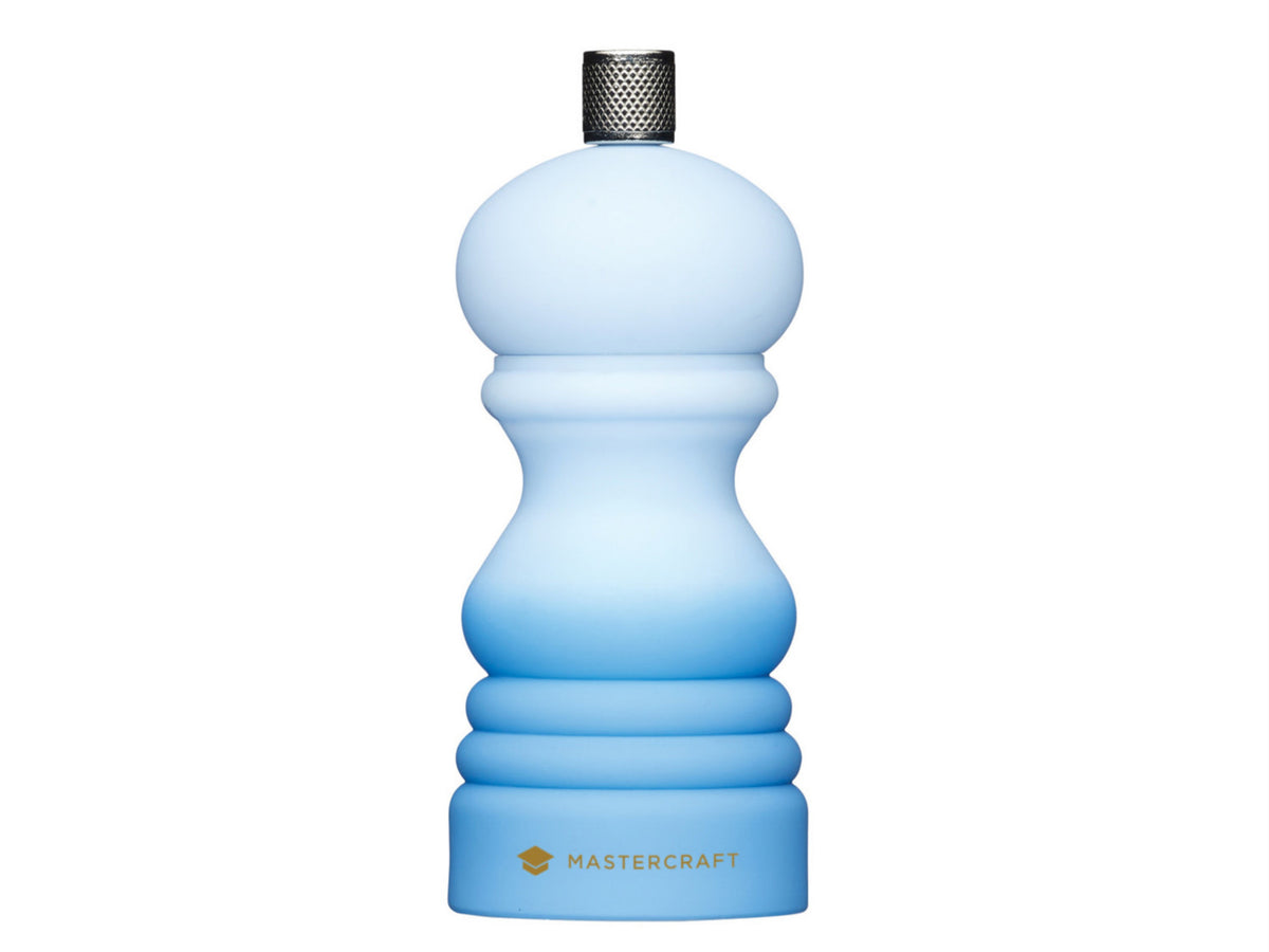 MasterClass Salt or Pepper Mill Soft Touch Ombre Blue 12cm