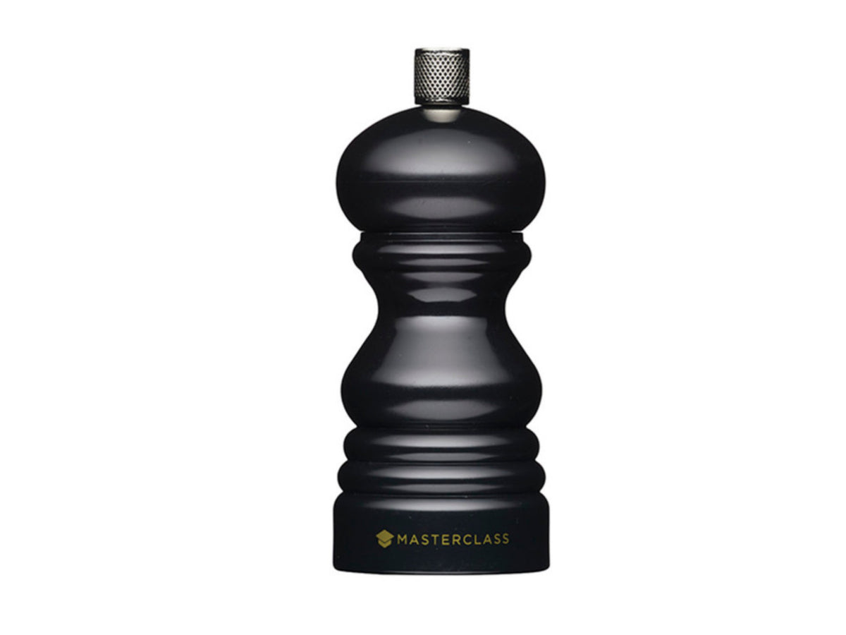 MasterClass Salt or Pepper Mill Black 12cm