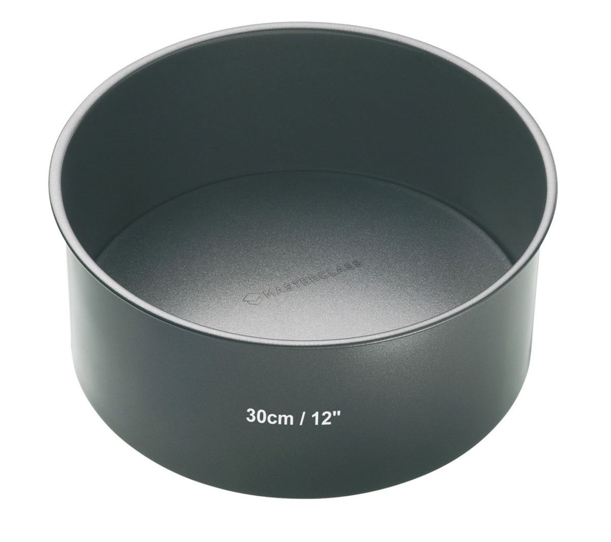 MasterClass Non Stick Round Loose Base Deep Cake Pan 30cm