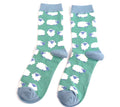 Miss Sparrow Happy Sheep Socks Green