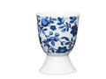 KitchenCraft Egg Cup Porcelain Traditional Blue Floral