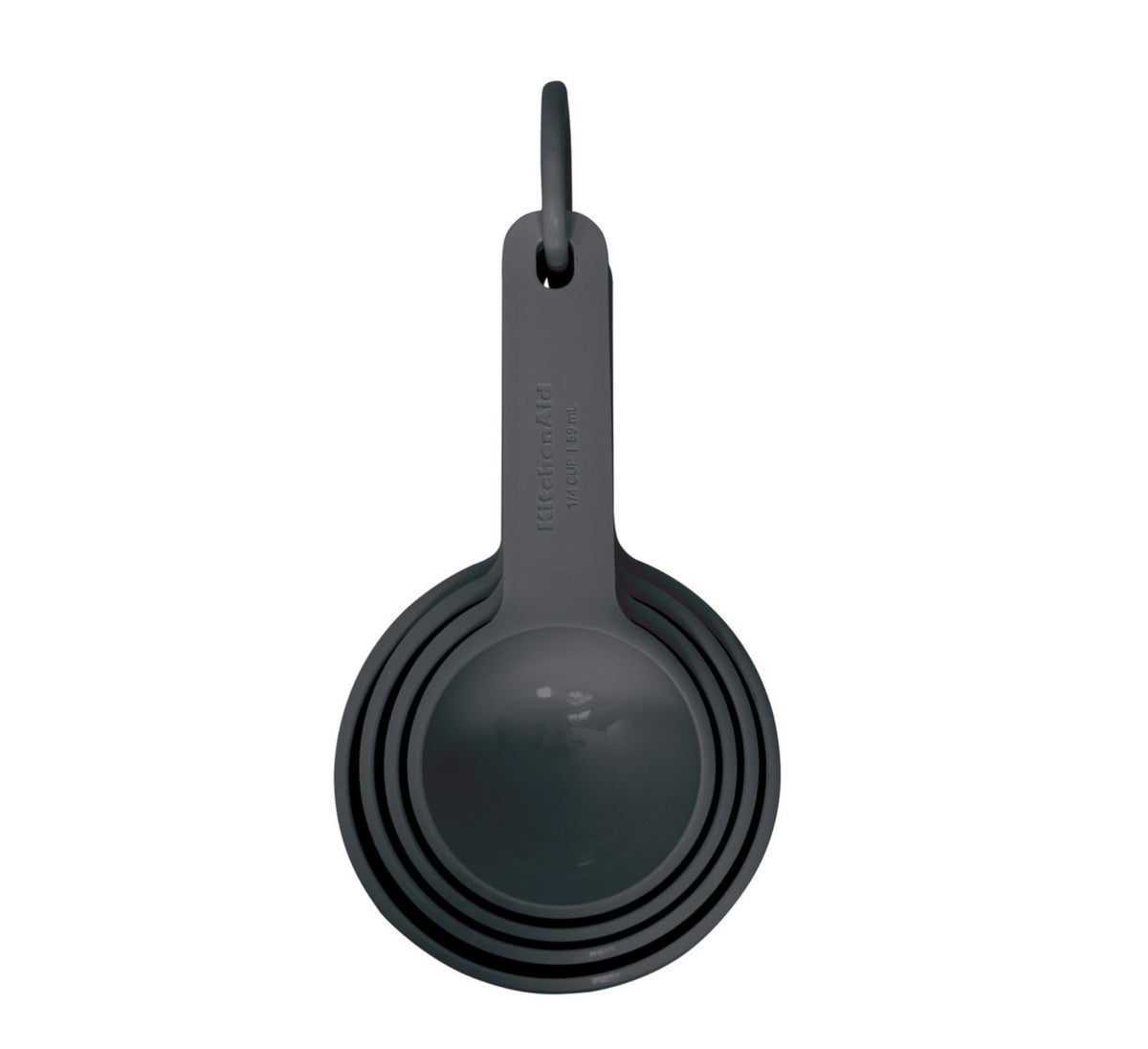 KitchenAid Measuring Cup Set Charcoal Grey 4pce