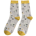 Miss Sparrow Jumping Sheep Socks Silver