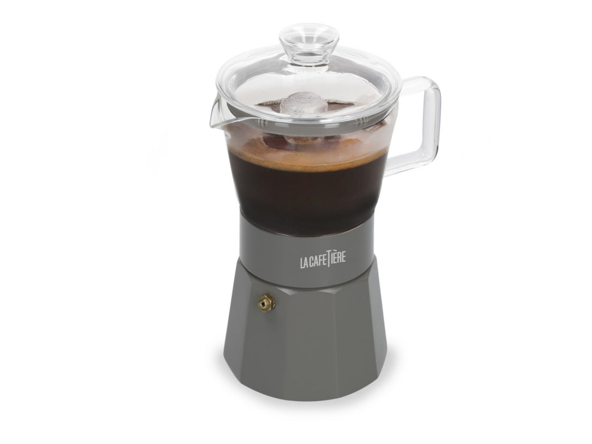 La Cafetiere Verona 6 Cup Glass Espresso Maker Latte