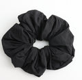 Oversized Quilted Scrunchie Black