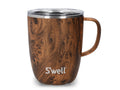 KitchenCraft Swell Mug With Handle Teakwood 350ml